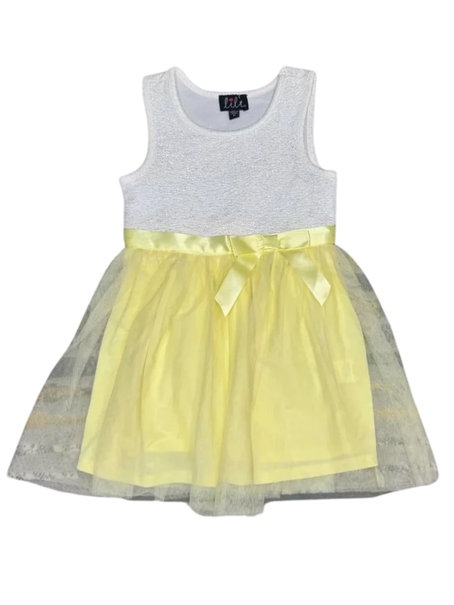 Lilt Toddler Baby Girl Dress Sleeveless Fluffy Cute Party Sundress