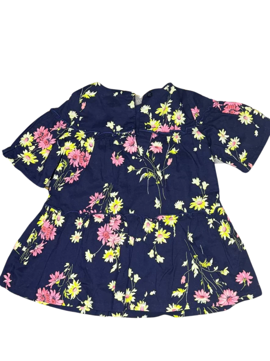 GAP Baby Girls’ Short Sleeve Everyday Dresses Flowery