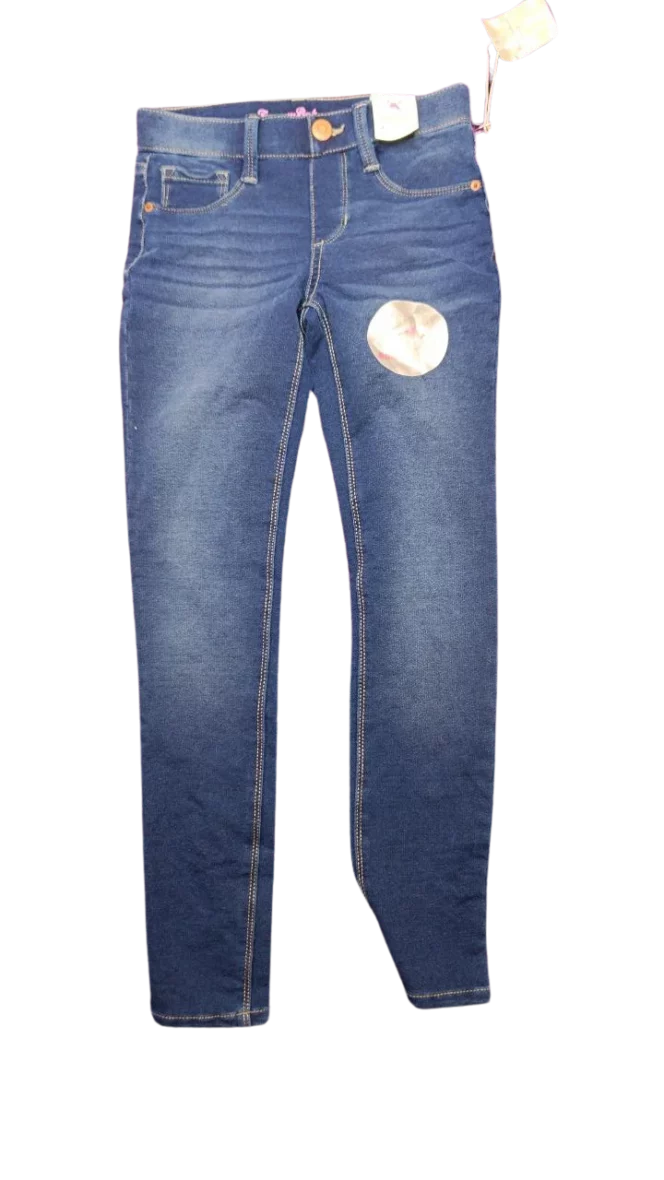 Tommy Bahama Girls Fit Stretch Denim Jean With Zipper Closure & Pocket S