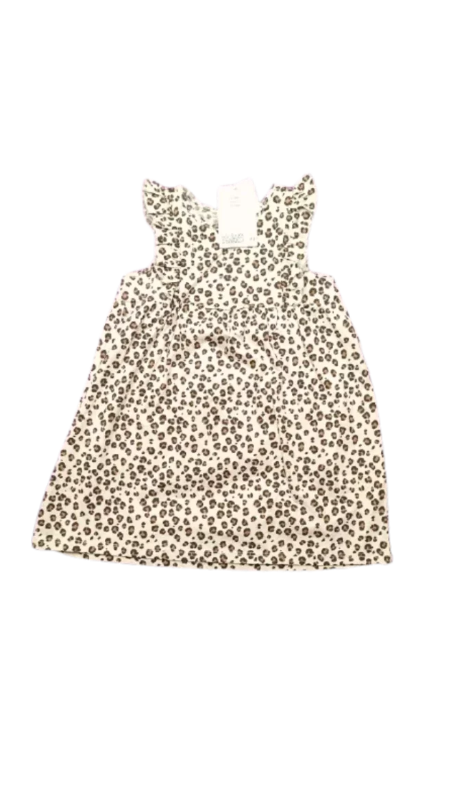 H&M Baby Girl Leopard Print Overall Dress