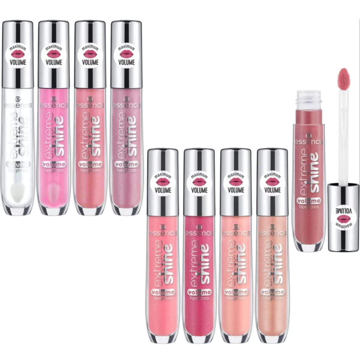 Essence – Lipgloss Extreme Shine Maximum Volume Plumping Lip Gloss 5ml SHADES